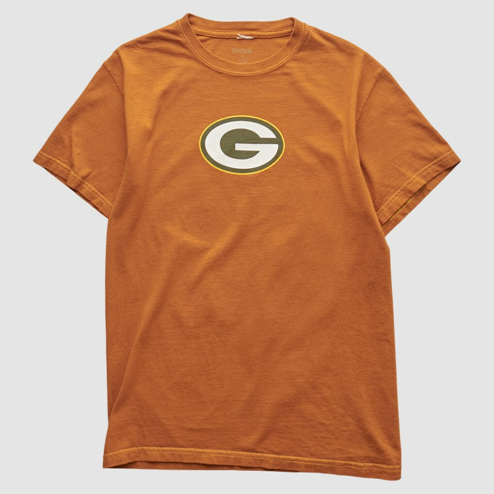 Green Bay Packers Reebok 2000s T-shirt - Orange T-shirts