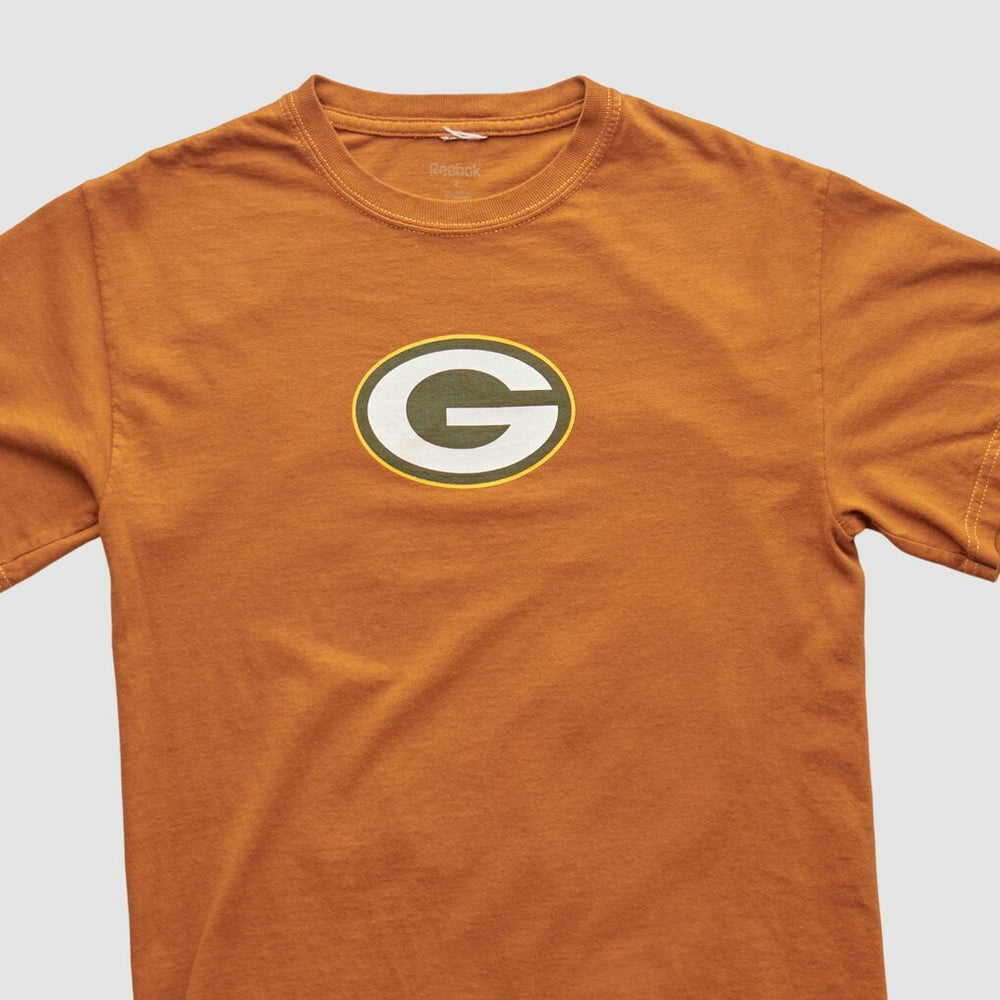 Green Bay Packers Reebok 2000s T-shirt - Orange T-shirts