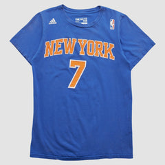New York Knicks 2010s T-shirt Blue Vintage - Adidas