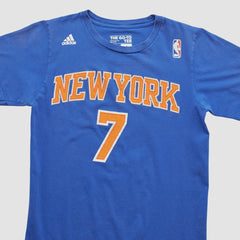 New York Knicks 2010s T-shirt Blue Vintage - Adidas