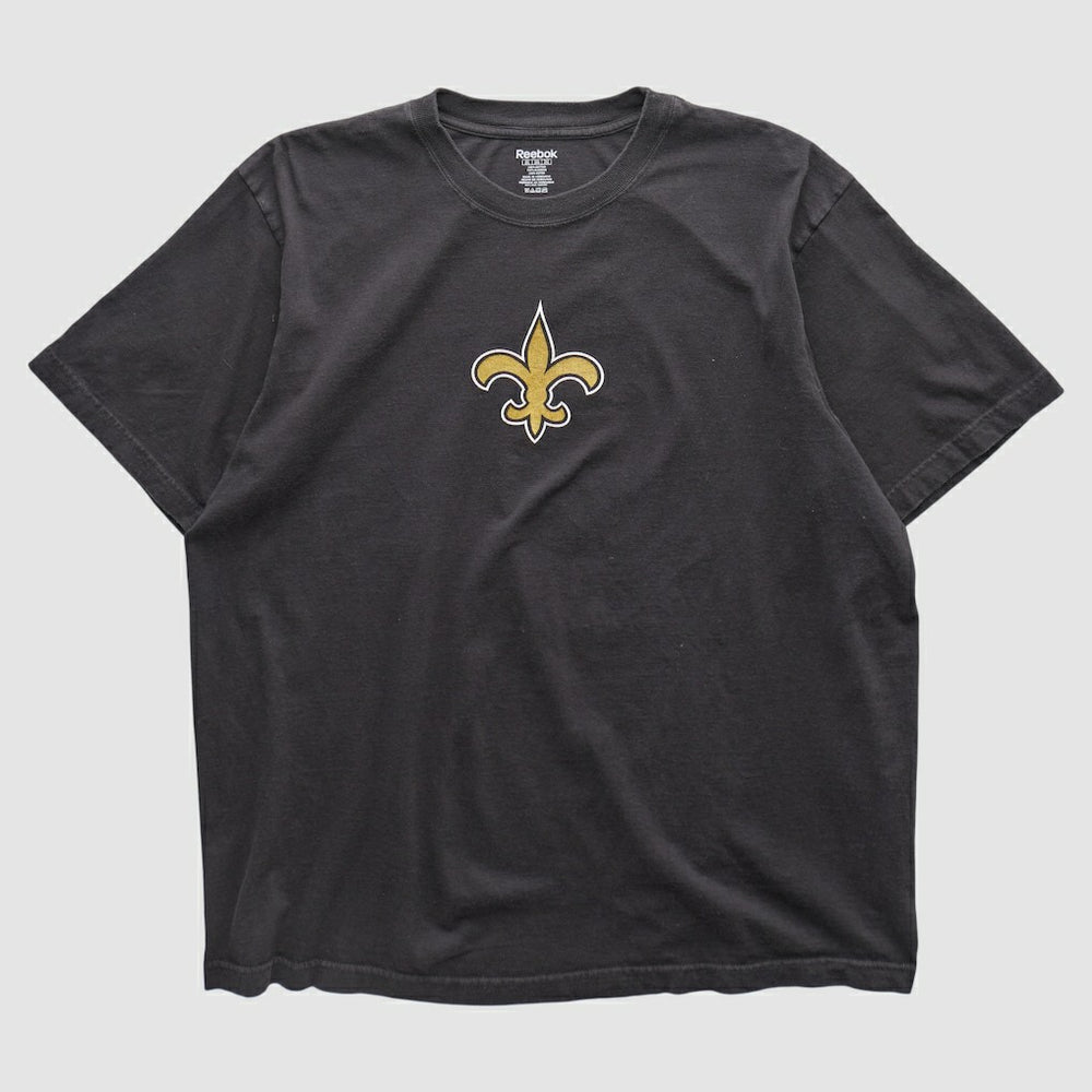 New Orleans Saints Reebok 2000s T-shirt - Black T-shirts
