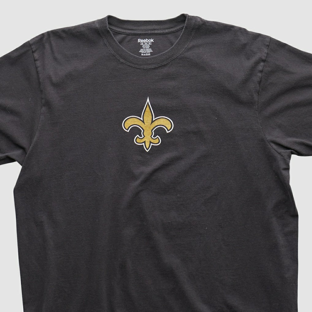 New Orleans Saints Reebok 2000s T-shirt - Black T-shirts