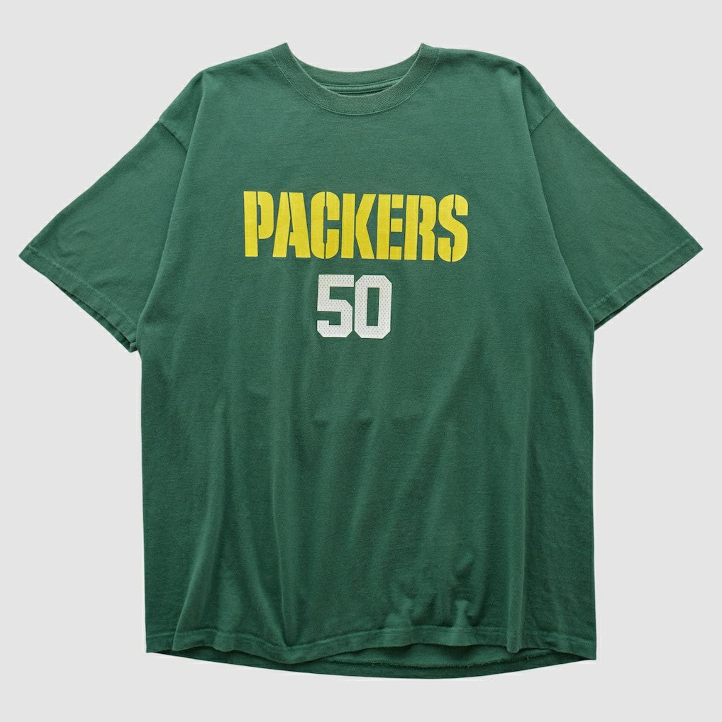 Green Bay Packers Reebok 2000s T-shirt - Green T-shirts