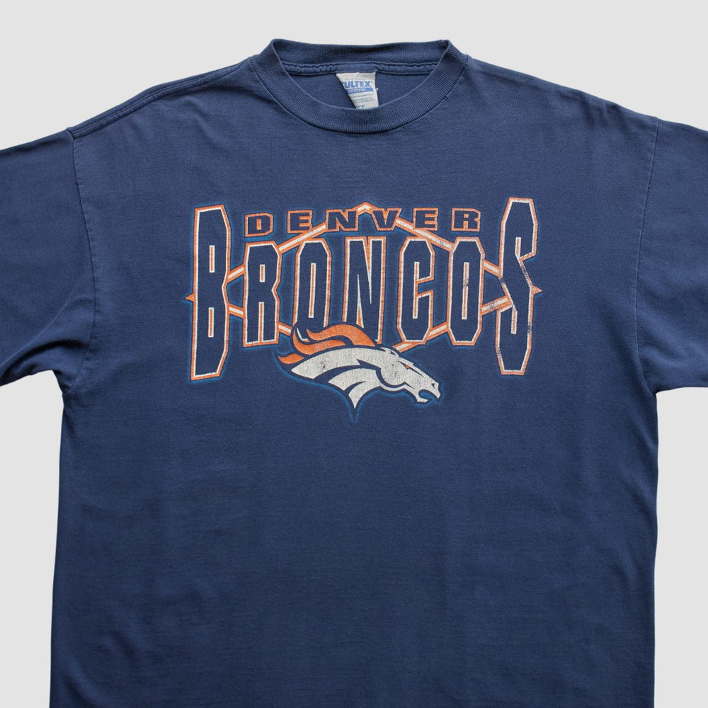 Denver Broncos Tultex 90s T-shirt - Navy T-shirts