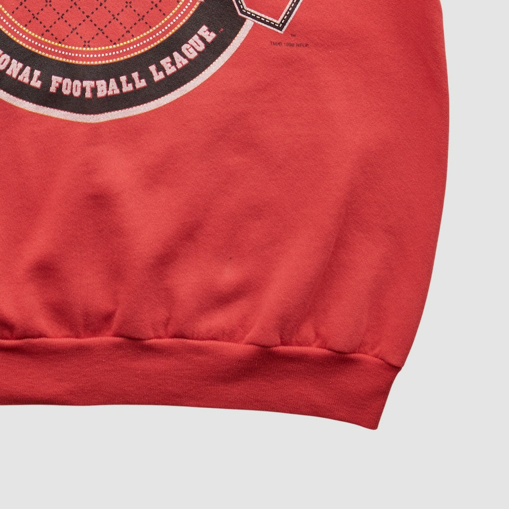 Kansas City Chiefs Hanes 90s Pullover Sweatshirt - Red Pullover