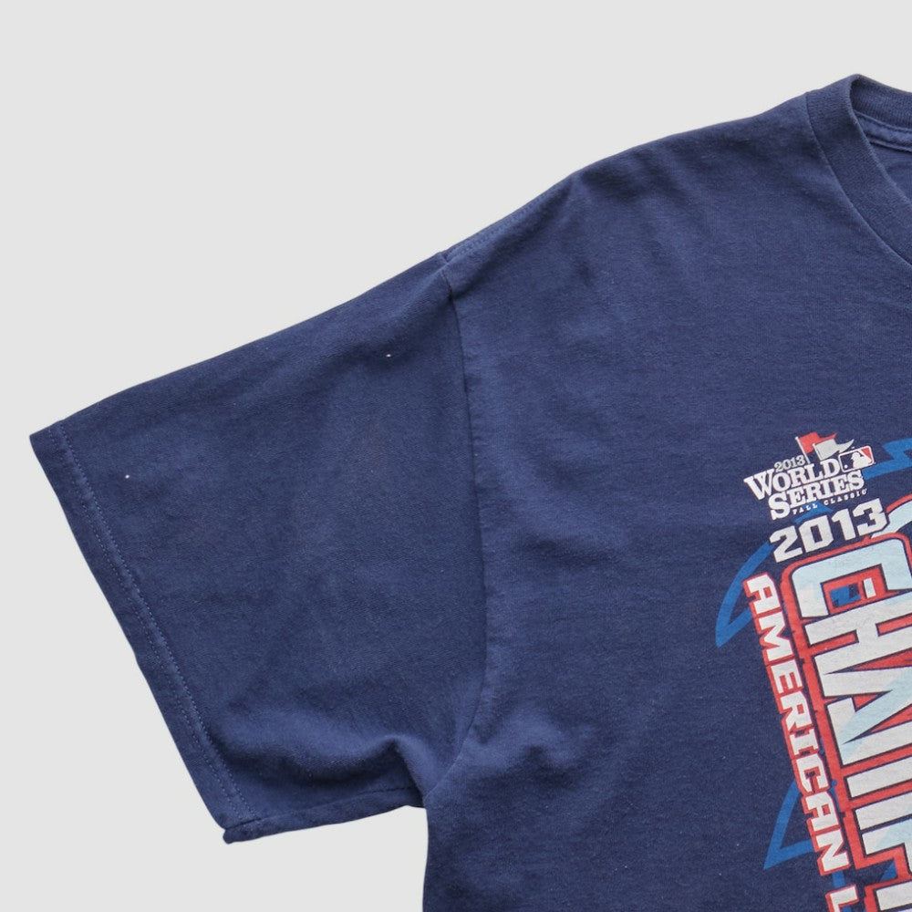 Boston Red Sox Majestic 2013 T-shirt - Navy - Vintage T-shirts