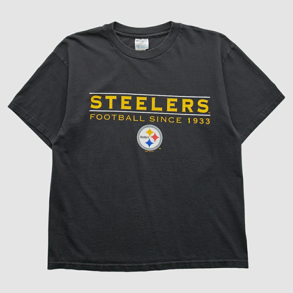 Pittsburgh Steelers Champion 1996 T-shirt - Black T-shirts