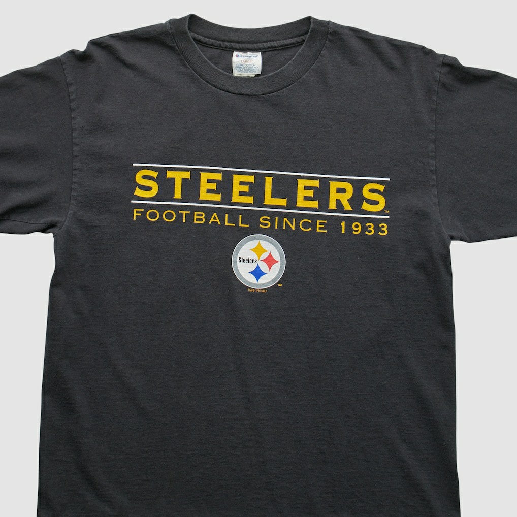 Pittsburgh Steelers Champion 1996 T-shirt - Black T-shirts