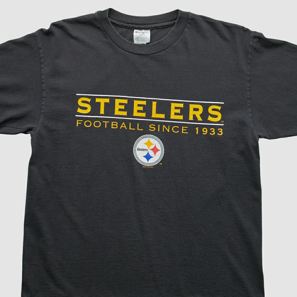Pittsburgh Steelers Champion 1996 T-shirt - Black T-shirts