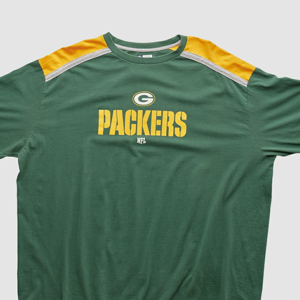 Green Bay Packers NFL 2000s Long Sleeve T-shirt - Green T-shirts