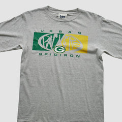 Green Bay Packers Lee Apparel 90s Long Sleeve T-shirt - Heather Gray T-shirts