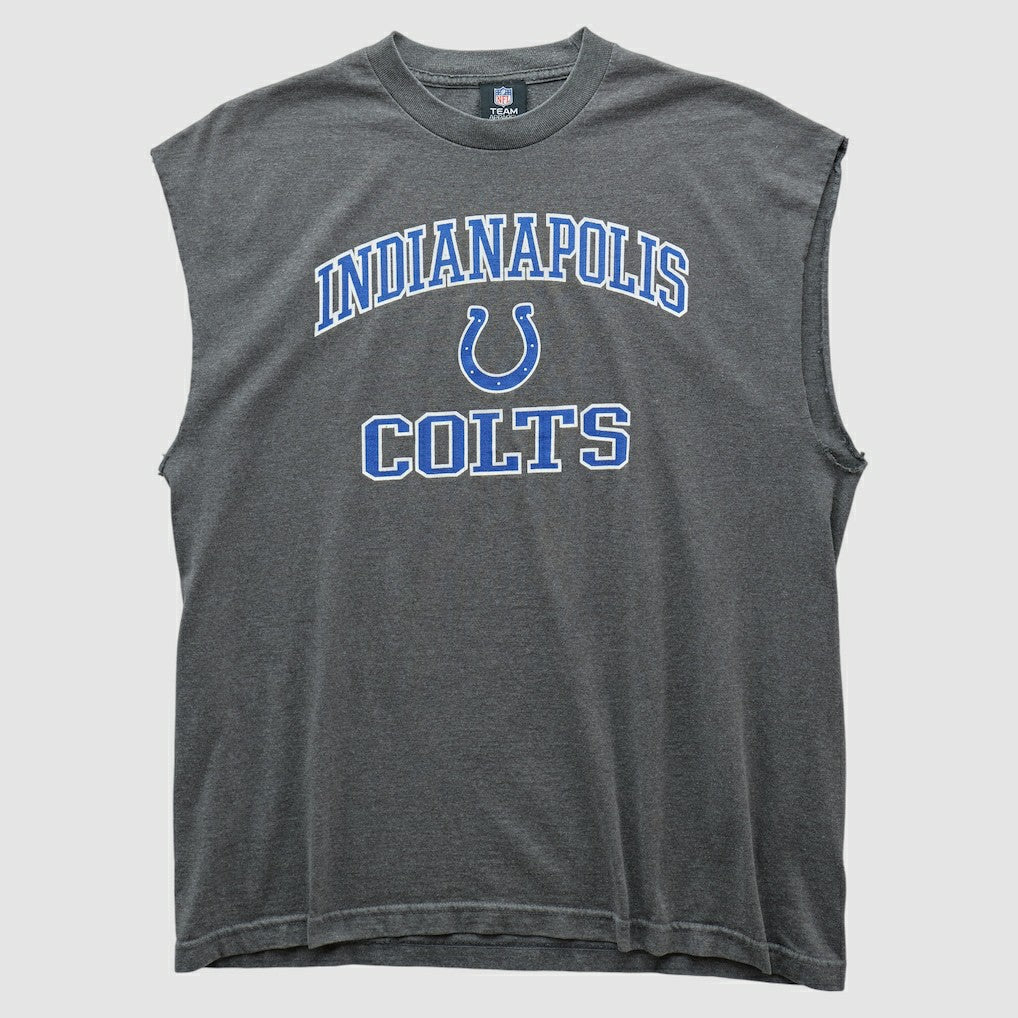 Indianapolis Colts Team Edition Apparel 2010s Tank - Dark Heather Gray Tanks