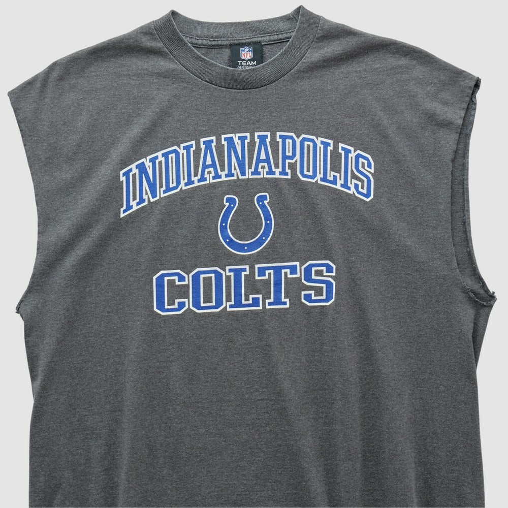 Indianapolis Colts Team Edition Apparel 2010s Tank - Dark Heather Gray Tanks