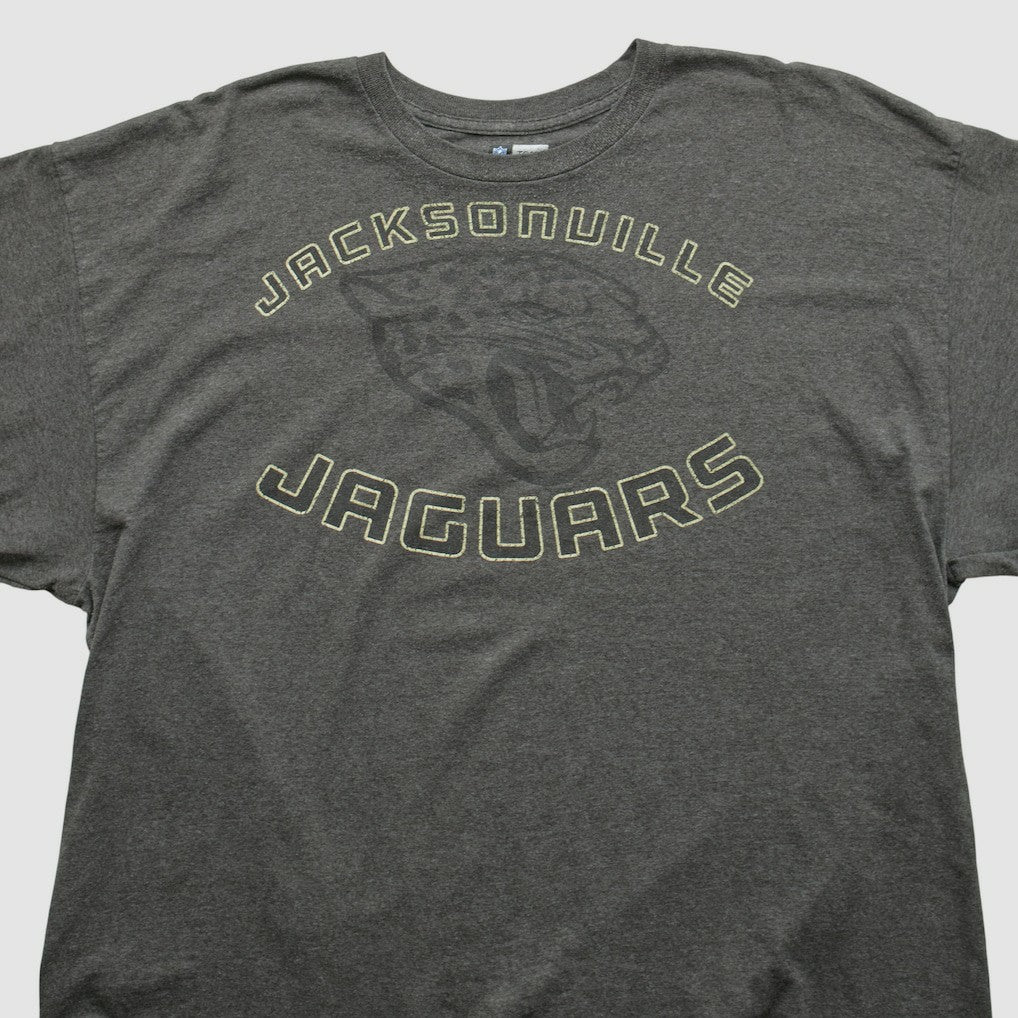 Jacksonville Jaguars NFL 2000s Long Sleeve T-shirt - Dark Heather Gray T-shirts