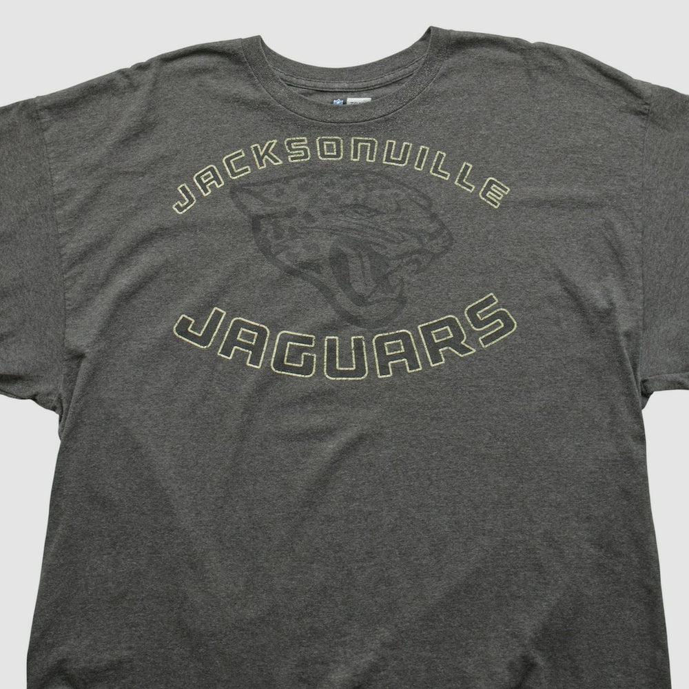 Jacksonville Jaguars NFL 2000s Long Sleeve T-shirt - Dark Heather Gray T-shirts