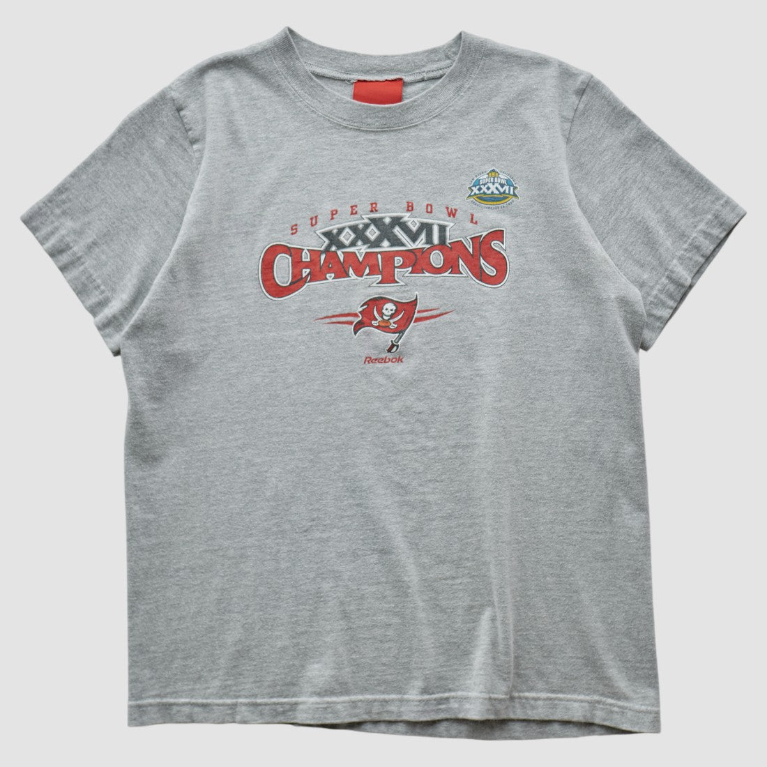 Tampa Bay Buccaneers Reebok 2003 T-shirt - Heather Gray T-shirts