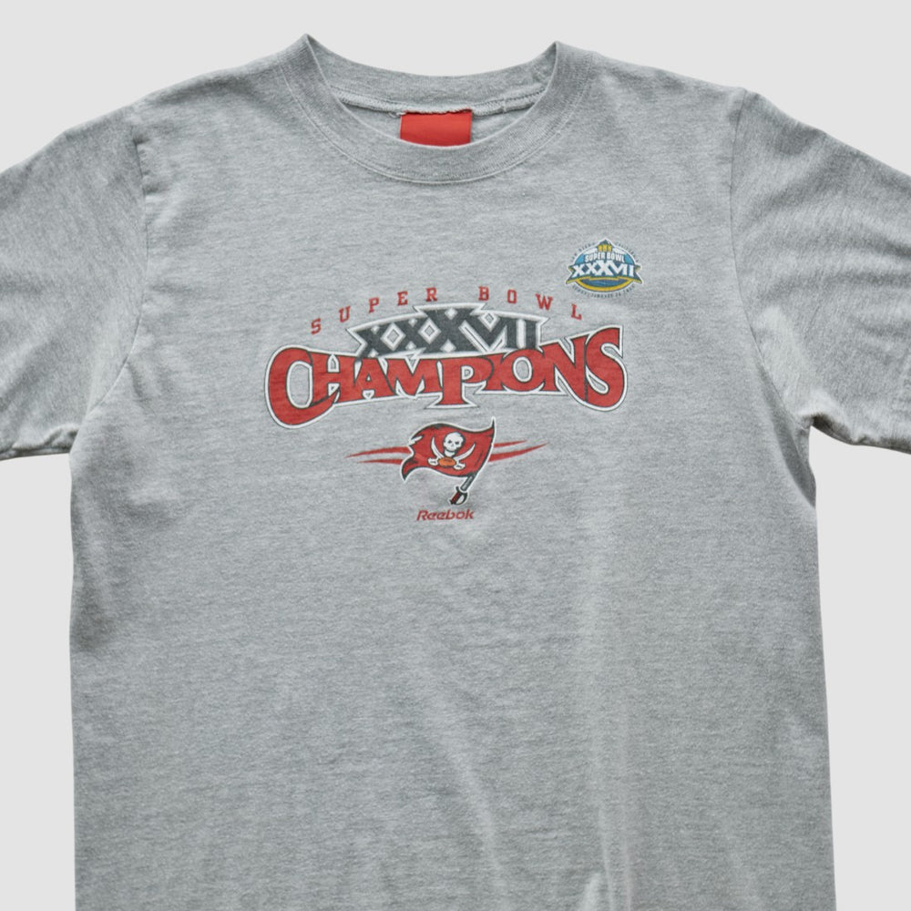 Tampa Bay Buccaneers Reebok 2003 T-shirt - Heather Gray T-shirts