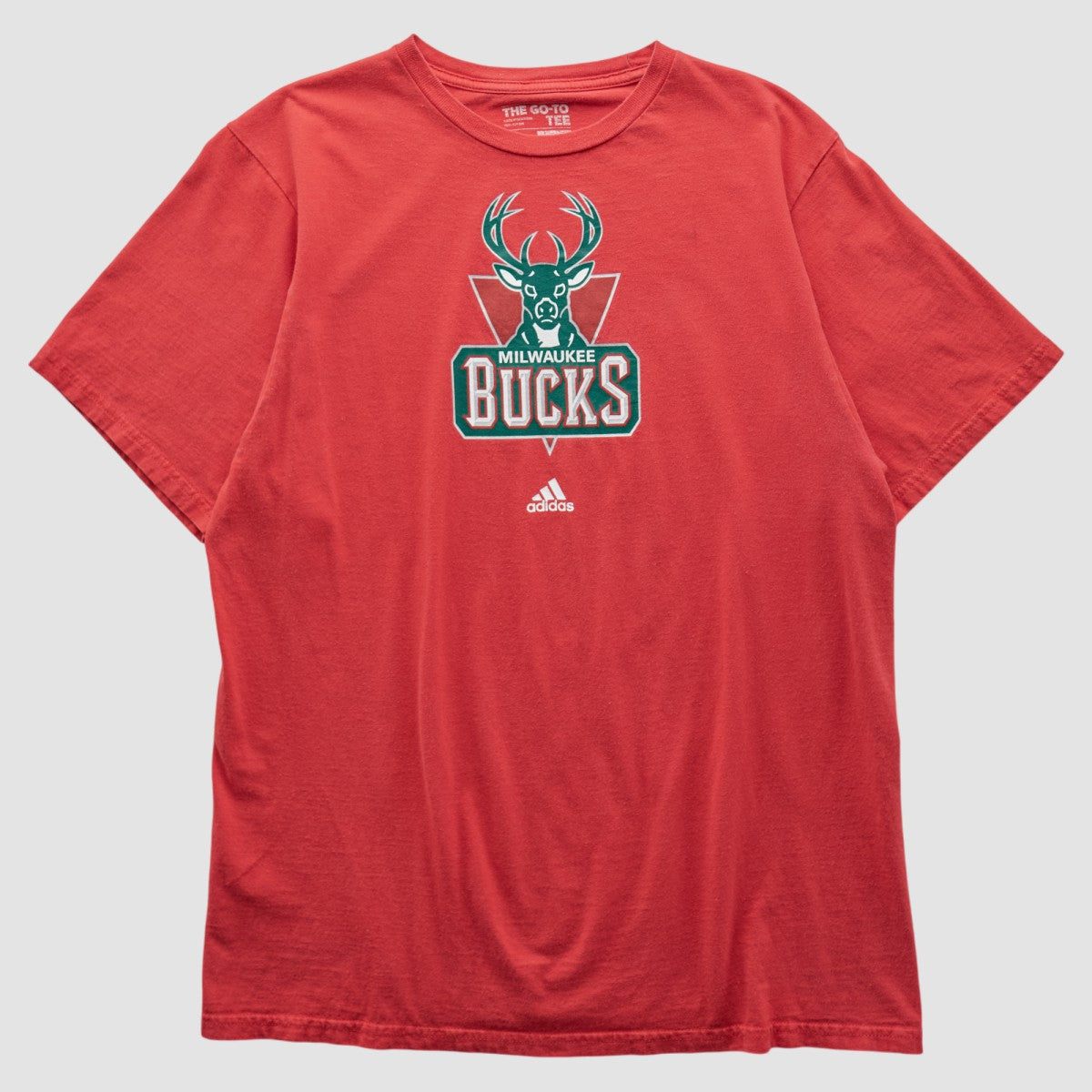 Milwaukee Bucks 2010s T-shirt Red Vintage - Adidas