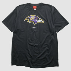 Baltimore Ravens Reebok 2000s T-shirt - Black T-shirts