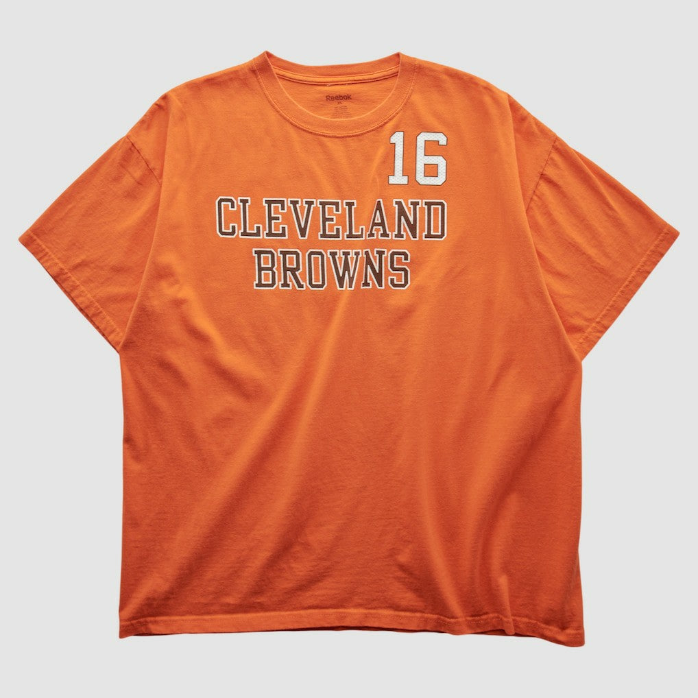 Cleveland Browns Reebok 2000s T-shirt - Orange T-shirts