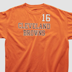 Cleveland Browns Reebok 2000s T-shirt - Orange T-shirts