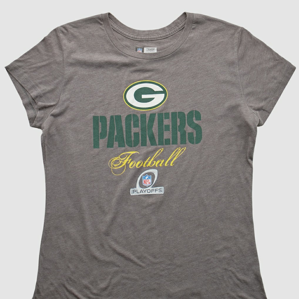Green Bay Packers NFL 2000s T-shirt - Heather Gray T-shirts