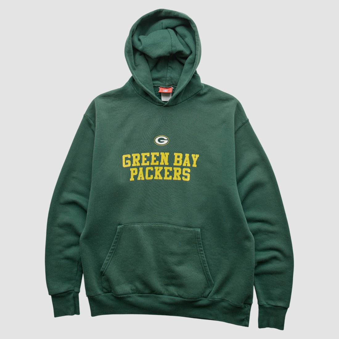 Green Bay Packers NFL 2000s Hooded Pullover Sweatshirt - Green Pullover