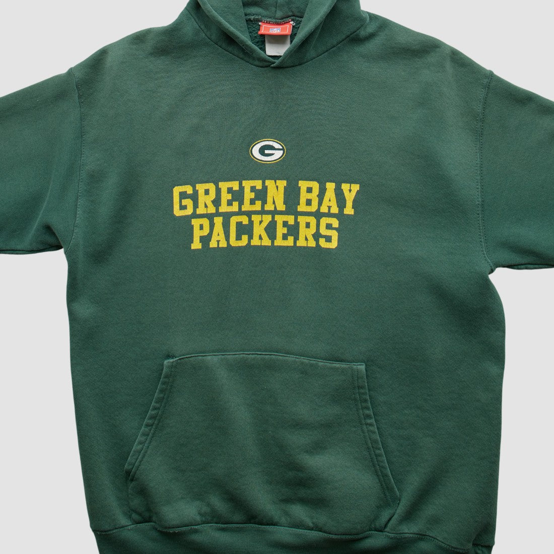 Green Bay Packers NFL 2000s Hooded Pullover Sweatshirt - Green Pullover