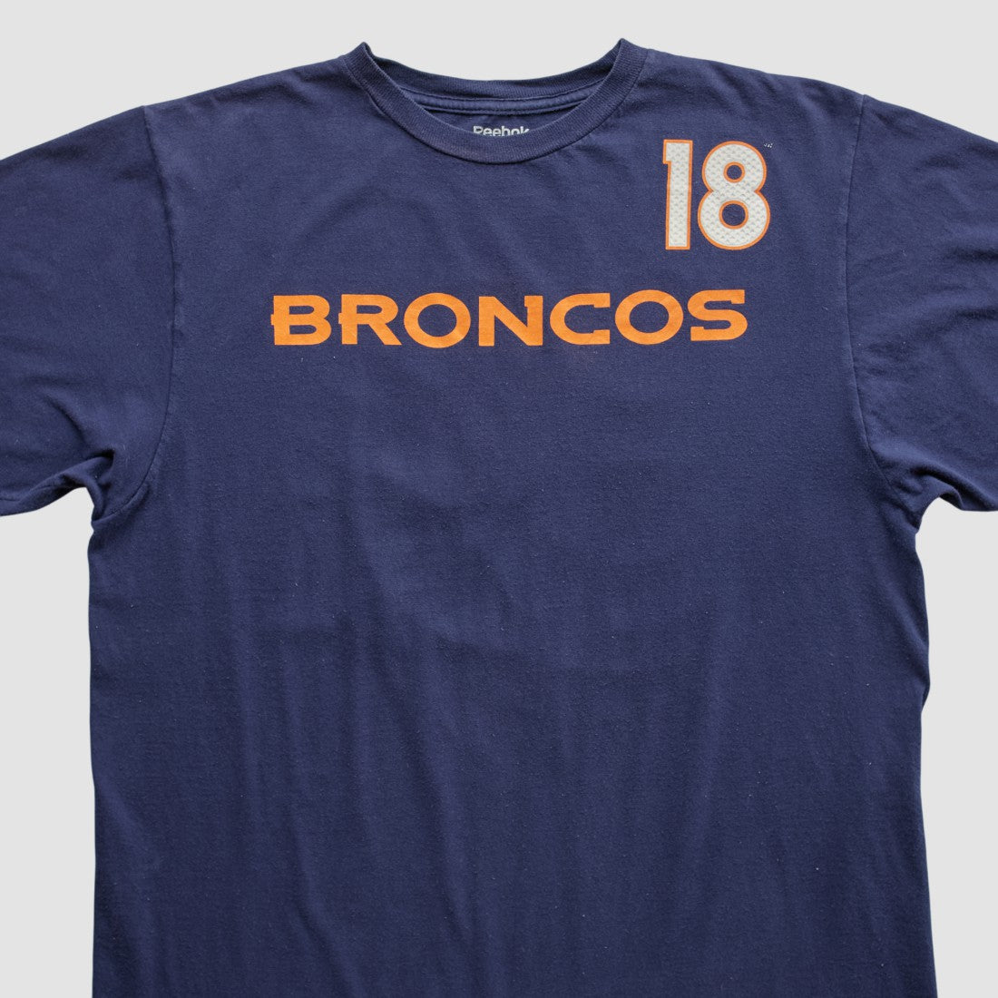Denver Broncos Reebok 2000s T-shirt - Navy T-shirts