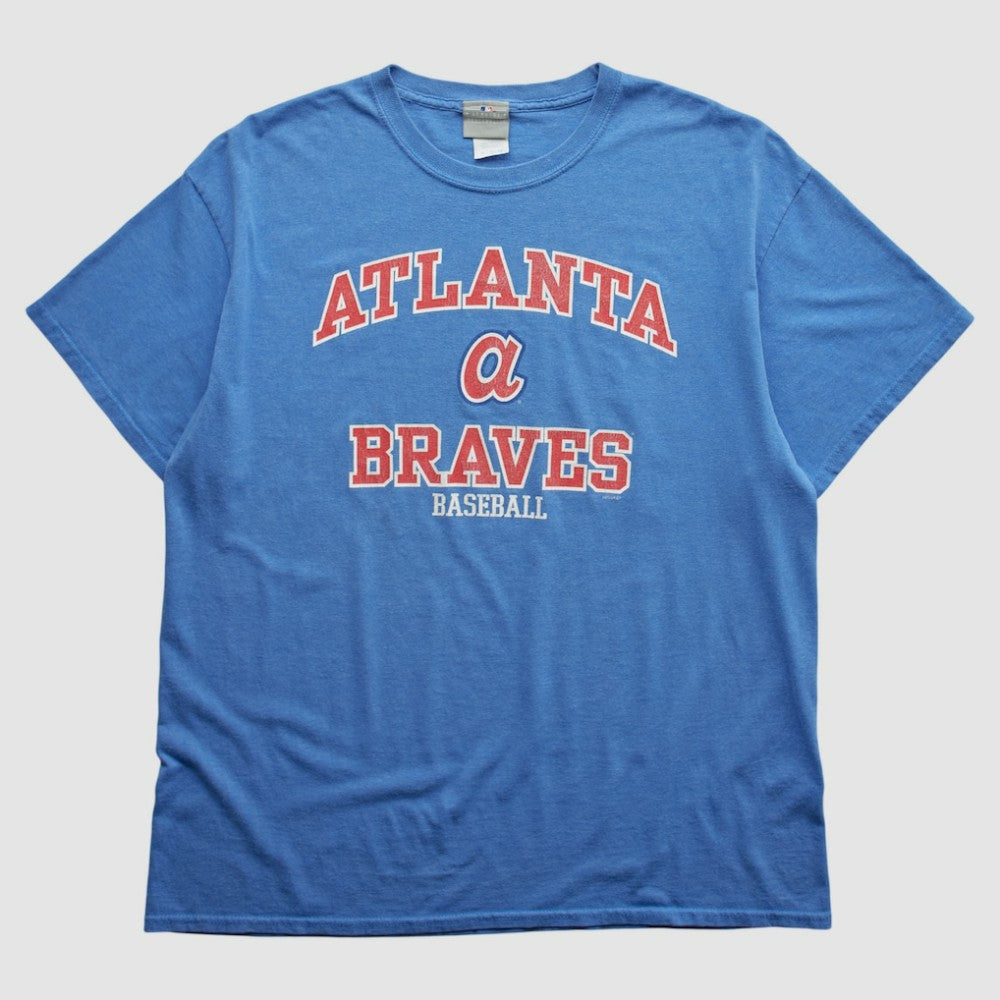 Atlanta Braves MLB Genuine Merchandise 2000s T-shirt - Blue - Vintage T-shirts