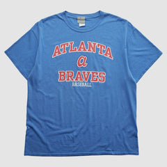 Atlanta Braves MLB Genuine Merchandise 2000s T-shirt - Blue - Vintage T-shirts