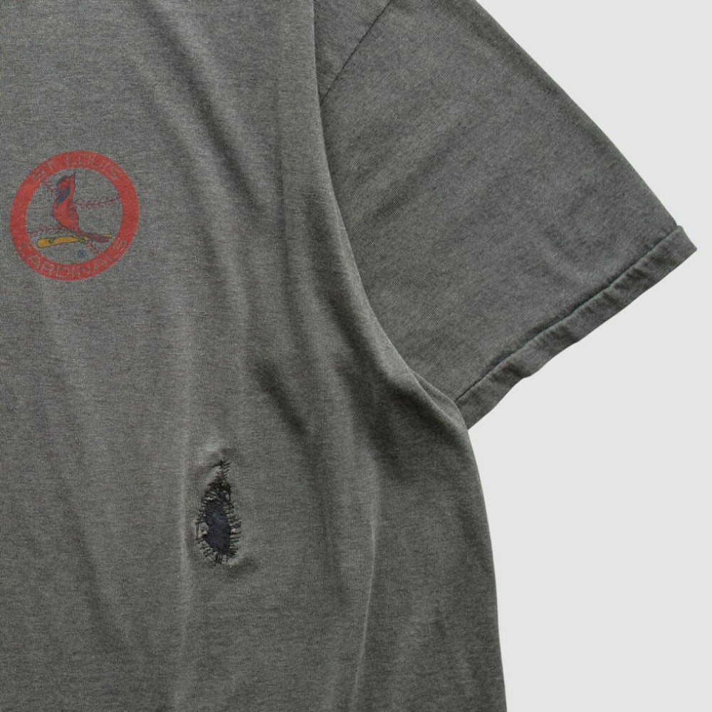 St. Louis Cardinals 90s T-shirt - Gray - Vintage T-shirts