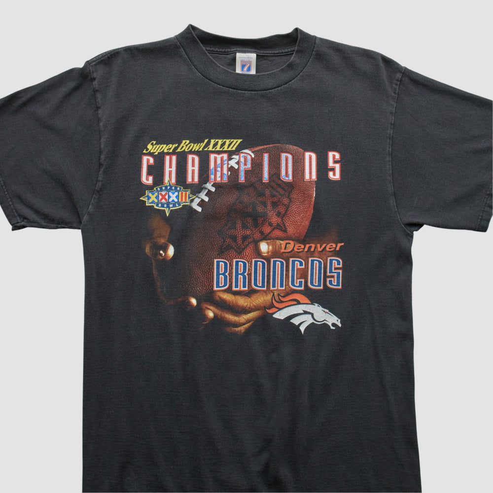 Denver Broncos Logo Athletic 1998 T-shirt - Black T-shirts