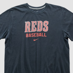 Cincinnati Reds Nike 2010s T-shirt - Navy - Vintage T-shirts