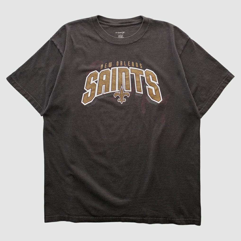 New Orleans Saints Reebok 2000s T-shirt - Black T-shirts