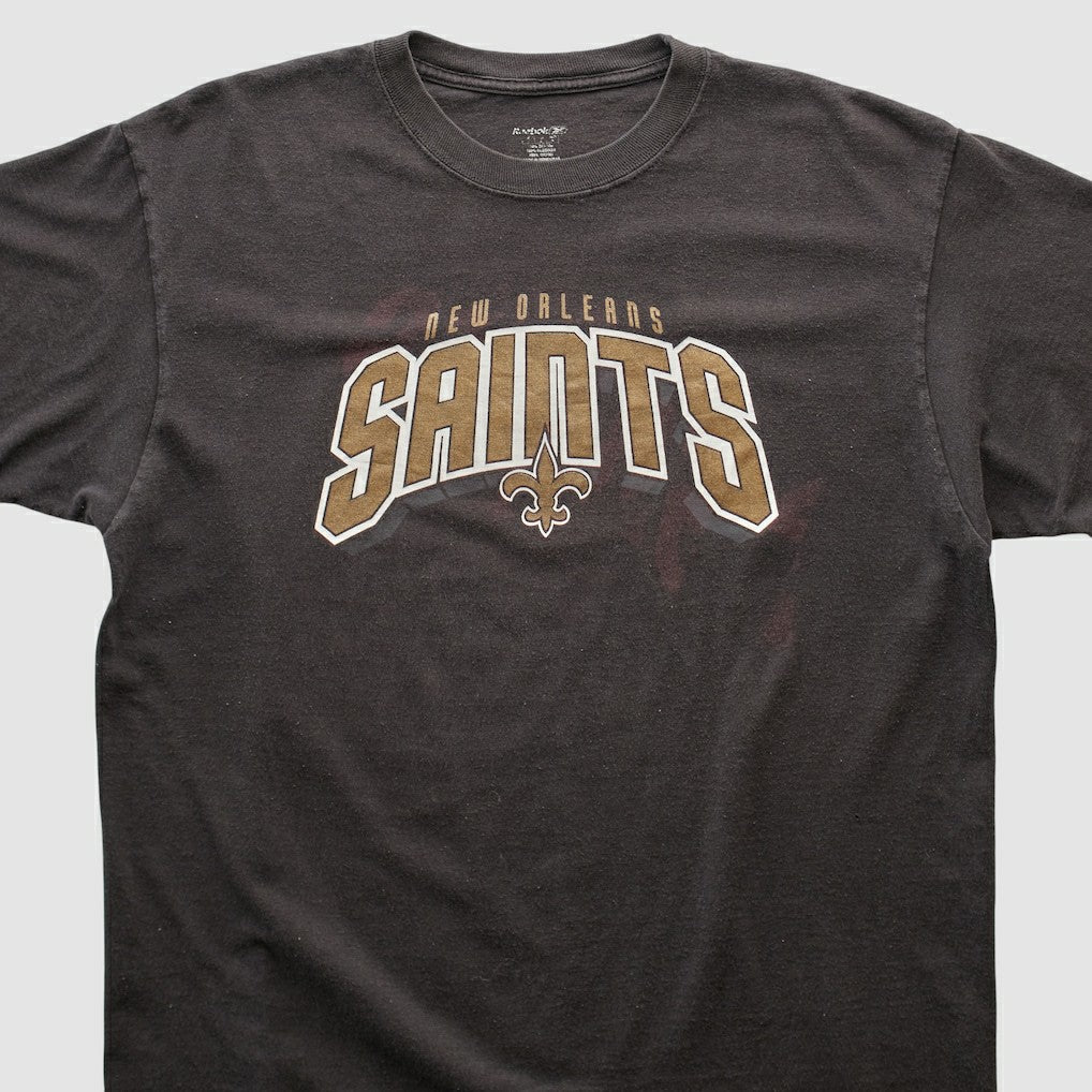 New Orleans Saints Reebok 2000s T-shirt - Black T-shirts