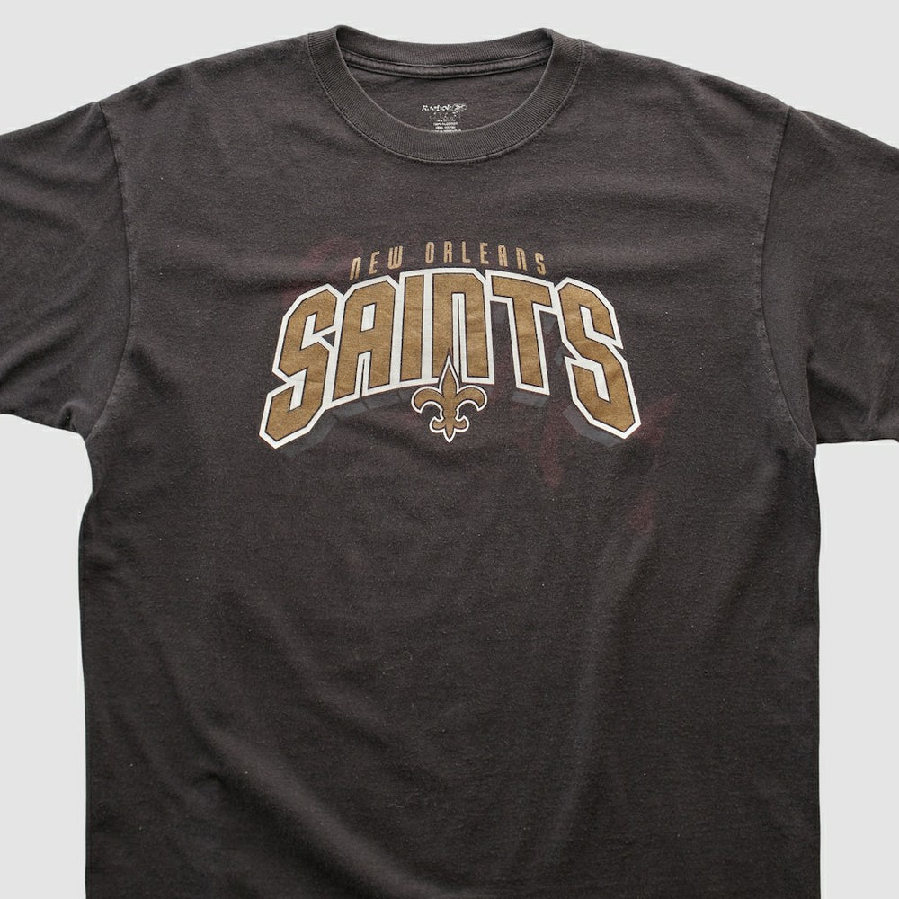 New Orleans Saints Reebok 2000s T-shirt - Black T-shirts