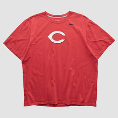 Cincinnati Reds Nike 2010s T-shirt - Red - XVintage T-shirts