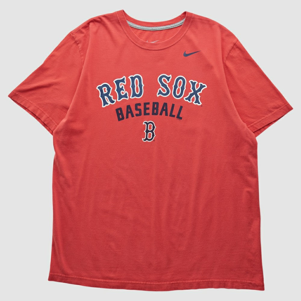 Boston Red Sox Nike 2010s T-shirt - Red - Vintage T-shirts