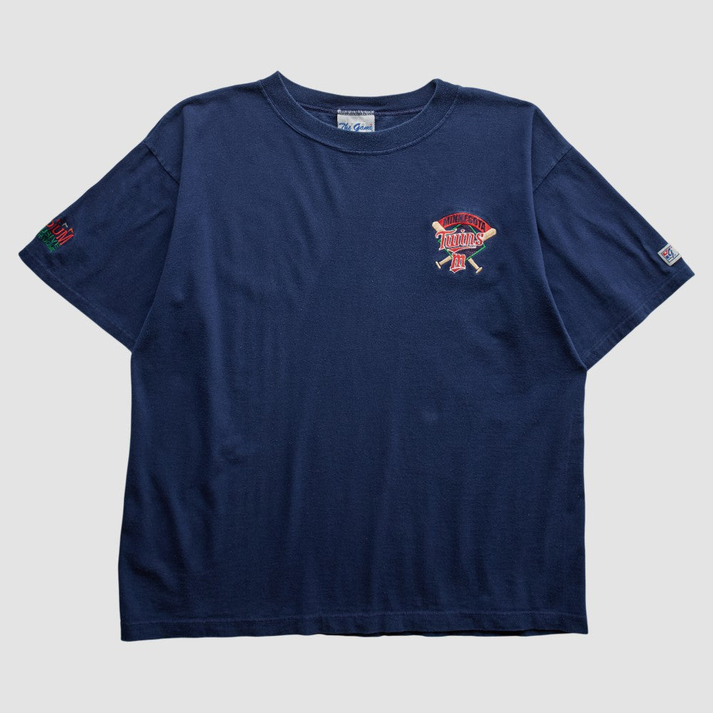 Minnesota Twins The Game 90s T-shirt - Navy - XVintage T-shirts