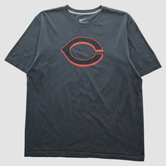 Cincinnati Reds Nike 2010s T-shirt - Charcoal - Vintage T-shirts