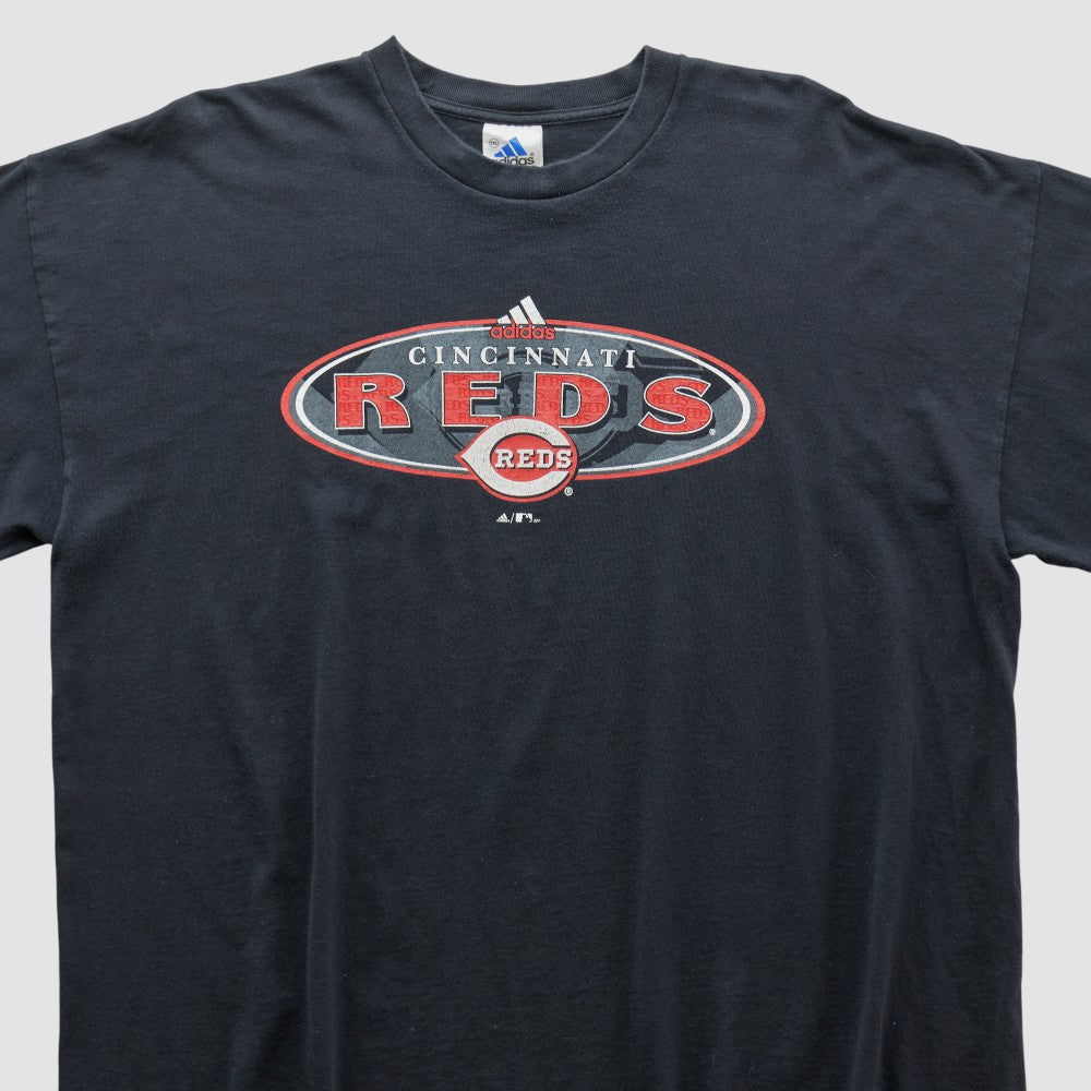 Cincinnati Reds Adidas 2000s T-shirt - Black - 3XVintage T-shirts