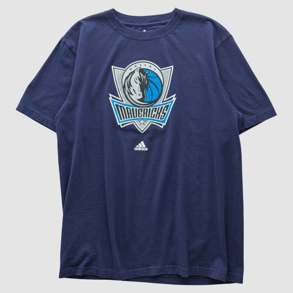 Dallas Mavericks 2000s T-shirt Navy Vintage - Adidas