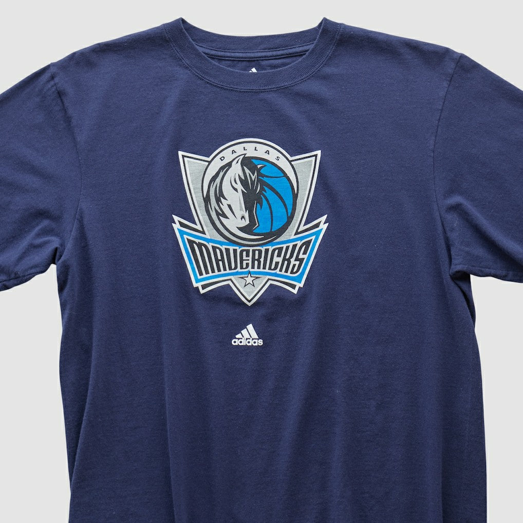 Dallas Mavericks 2000s T-shirt Navy Vintage - Adidas