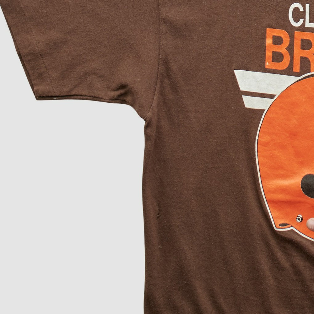 Cleveland Browns 80s T-shirt - Brown T-shirts