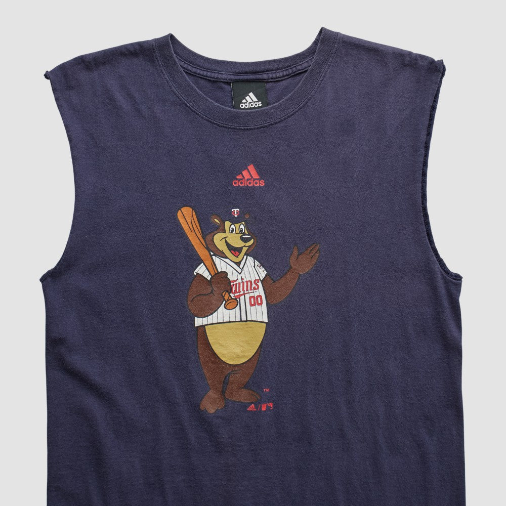 Minnesota Twins Adidas 2010s Tank - Navy - XVintage Tanks