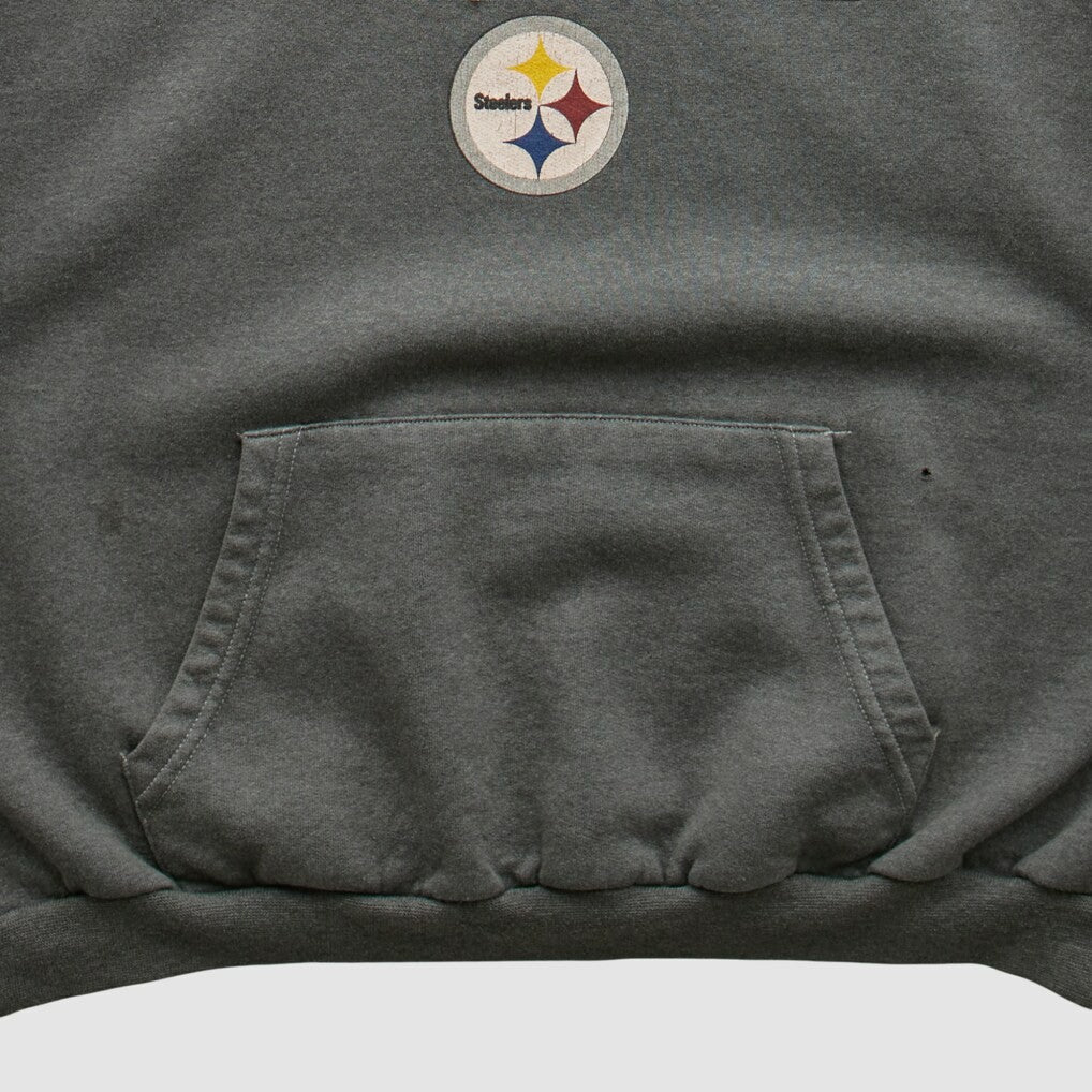 Pittsburgh Steelers NFL 2000s Hooded Sweatshirt - Black Sweatshirts