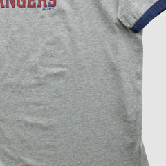 Texas Rangers Majestic 2010 T-shirt - Heather Gray - Vintage T-shirts
