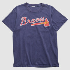Atlanta Braves 2000s T-shirt - Navy - Vintage T-shirts