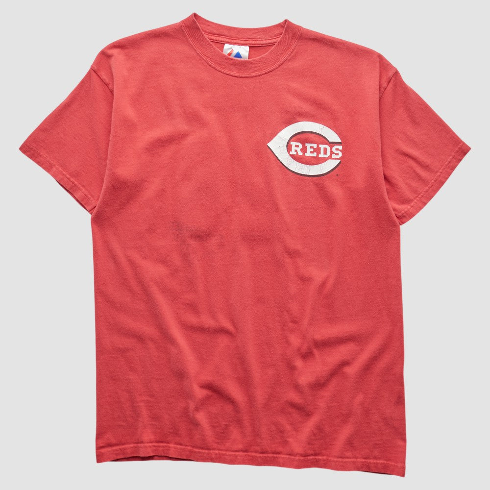 Cincinnati Reds Majestic 2000s T-shirt - Red - Vintage T-shirts